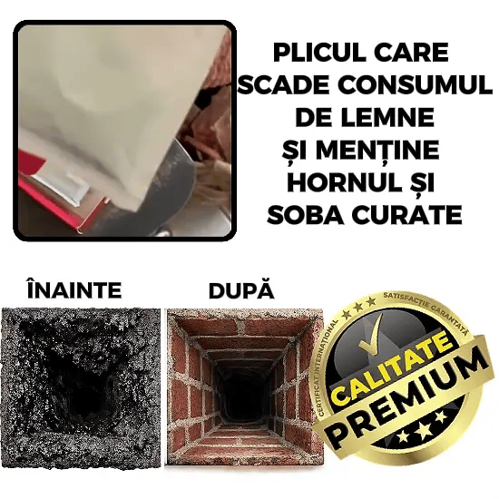 Pliculețe Magice pentru Foc Curat - FireClean™