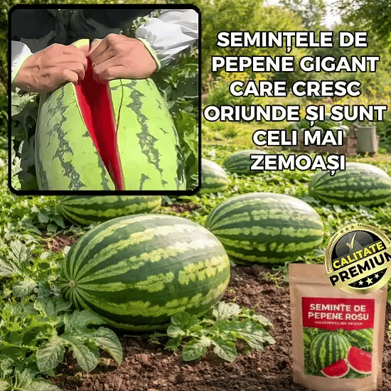 Pepeni Giganți Fără Sâmburi - MegaMelon™